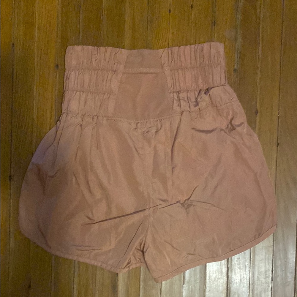 FP Movement by Free People Mauve Tan High Waist Flowy Shorts Woman Small NWOT - Picture 7 of 7